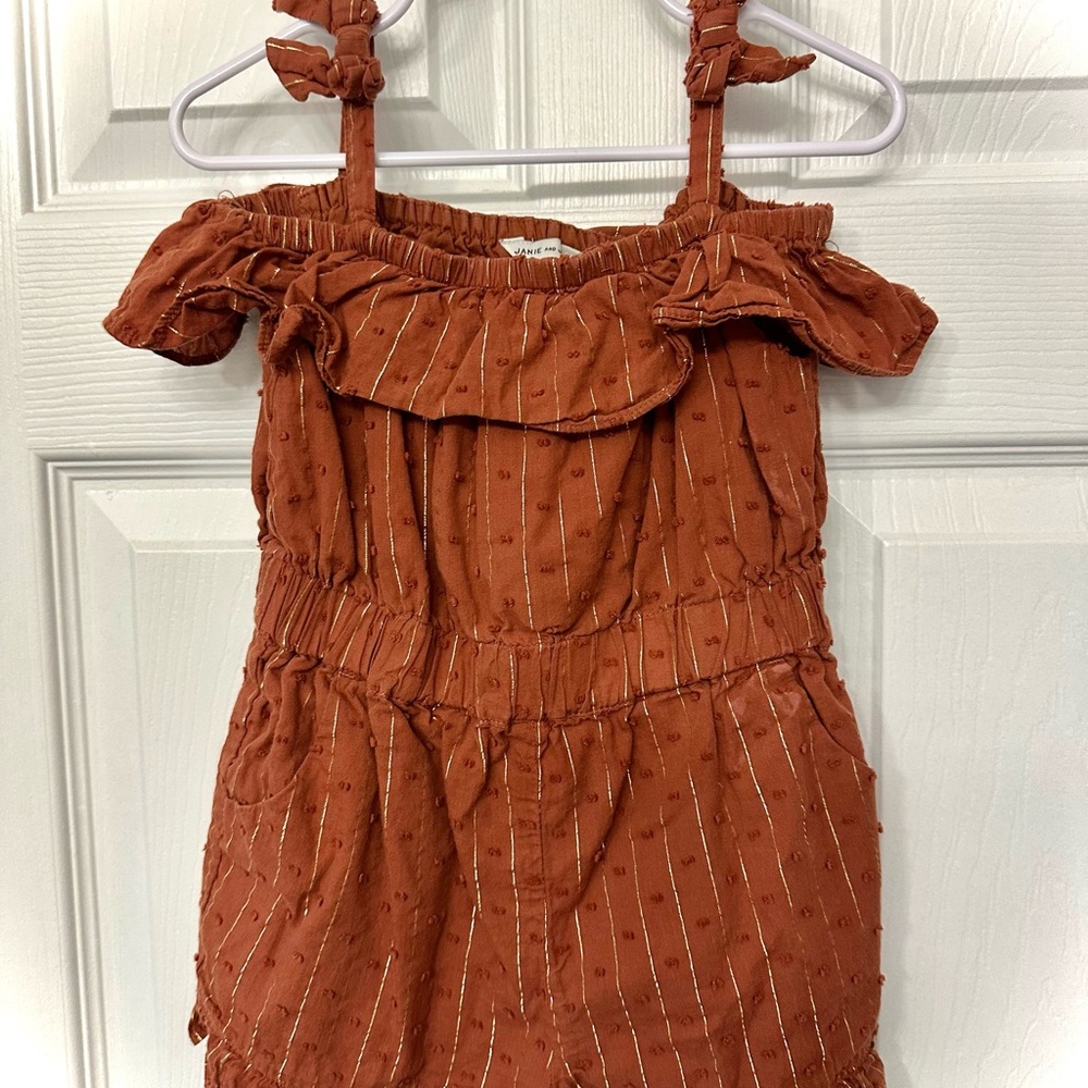 Janie and Jack Girls 2T Romper
